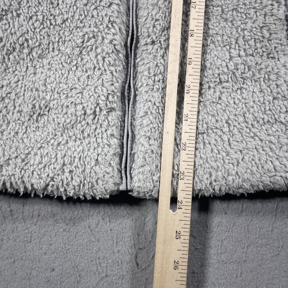 Patagonia Vest Womens Medium Gray‎ Fleece Full Zip Sherpa Outdoors Hiking Warm - Picture 4 of 8